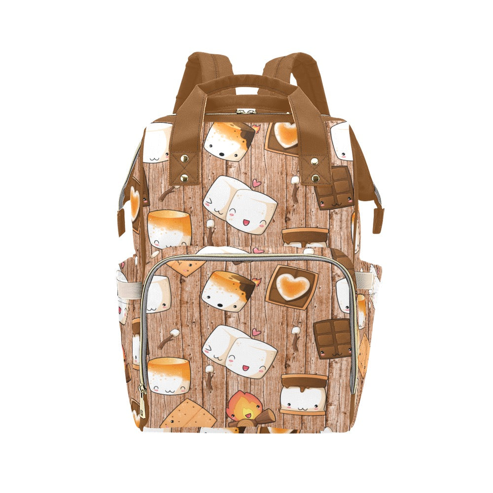 Smores Diaper Bag Multi-Function Diaper Backpack/Diaper Bag (Model 1688)